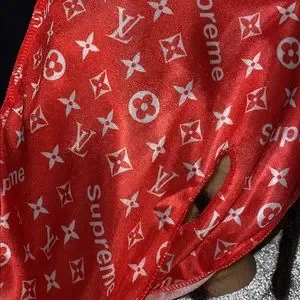 Supreme Grooming Red Lv Supreme Durag Poshmark